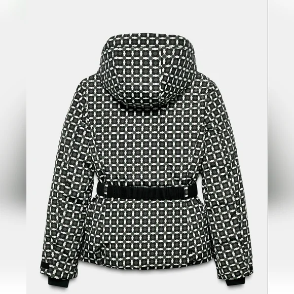 Zara Black & White Geometric Track Jacket And Pants (Set) - Picture 10 of 10